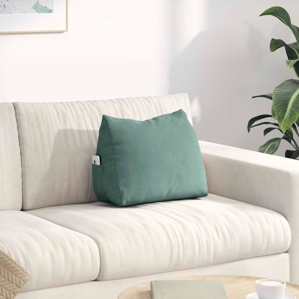 Jastuk za leđa Morska zelena 45 x 20 x 35 cm Kordura tekstil