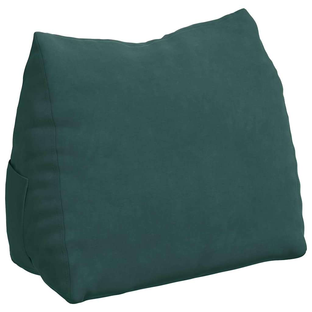 Jastuk za leđa Tamnozelena 60 x 20 x 50 cm Kordura tekstil