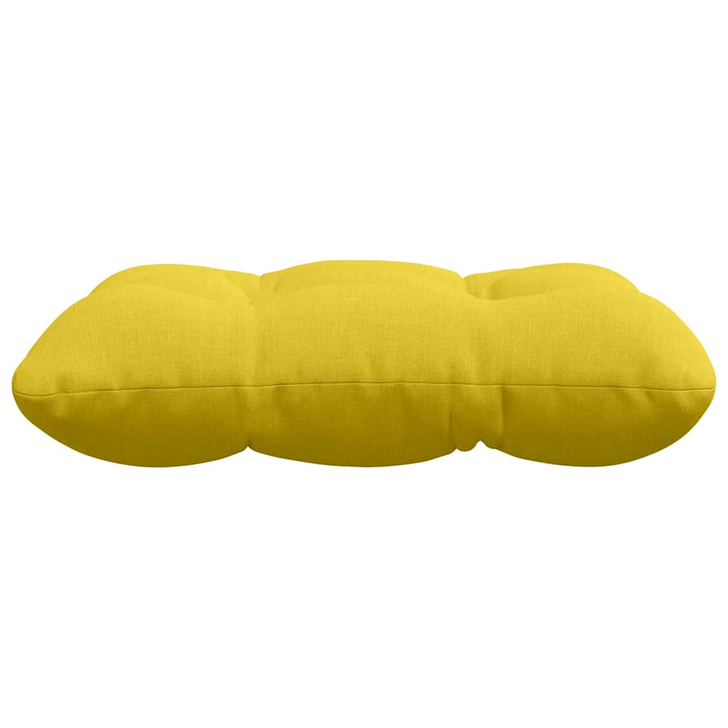 Jastučići za sjedenje 4 pcs Svijetlo žuta 40 x 40 x 12 cm
