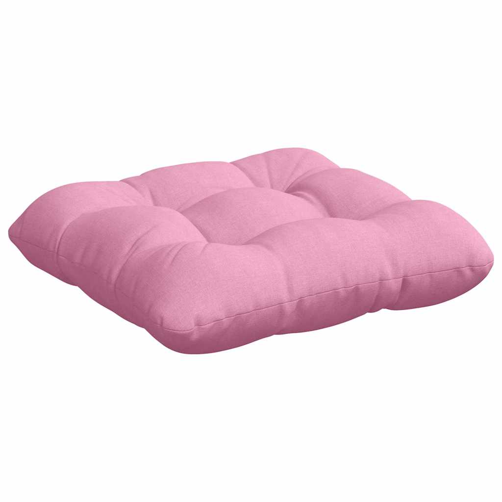 Jastučići za sjedenje 4 pcs Ružičasta 40 x 40 x 12 cm tkanina