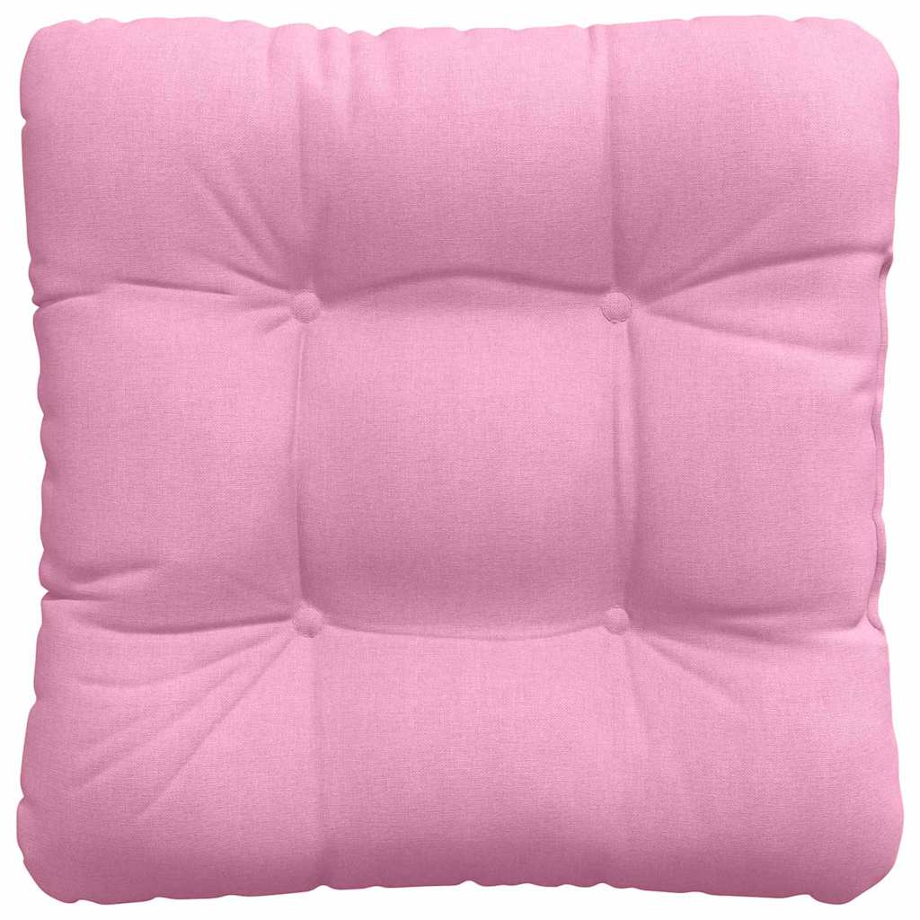Jastučići za sjedenje 4 pcs Ružičasta 40 x 40 x 12 cm tkanina