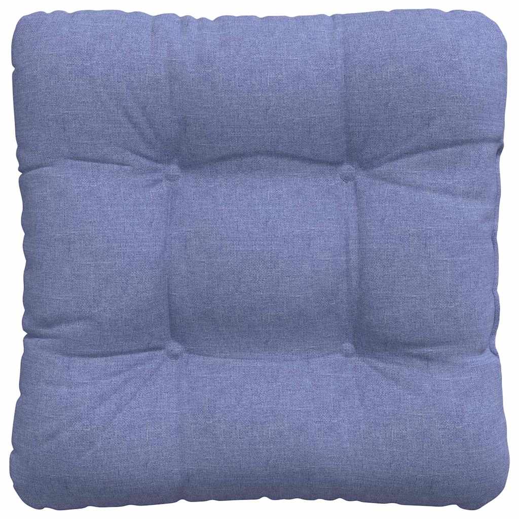 Jastučići za sjedenje 4 pcs Traper plava 45 x 45 x 12 cm