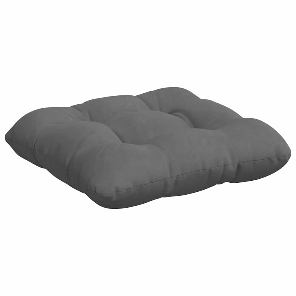 Jastučići za sjedenje 4 pcs Tamno siva 45 x 45 cm