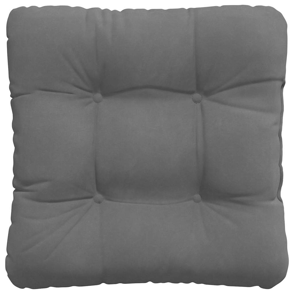 Jastučići za sjedenje 4 pcs Tamno siva 45 x 45 cm