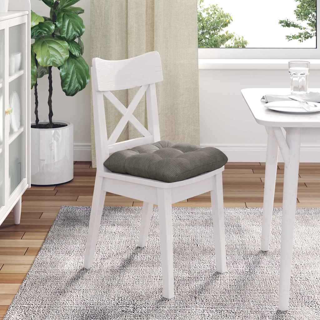Jastučići za sjedenje 4 pcs Svijetlo siva 45 x 45 cm