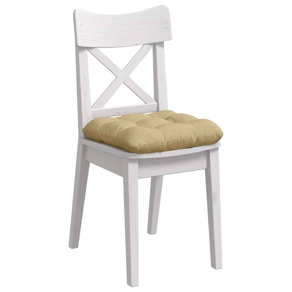 Jastučići za sjedenje 4 pcs Siva zelena 45 x 45 cm