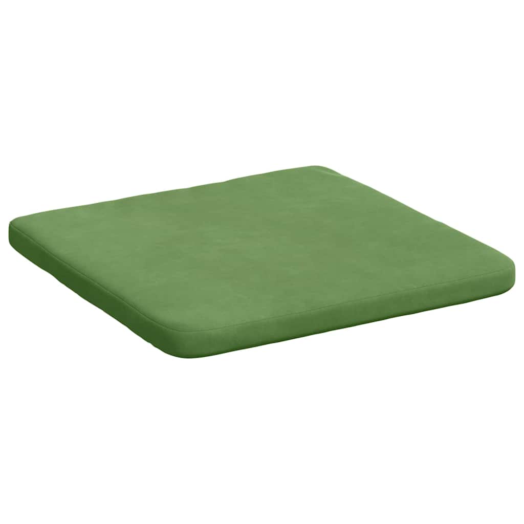 Jastučići za sjedenje 4 pcs Svijetlo zelena 40 x 40 x 3 cm