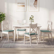 Jastučići za sjedenje 4 pcs Morska zelena 40 x 40 x 3 cm Baršun