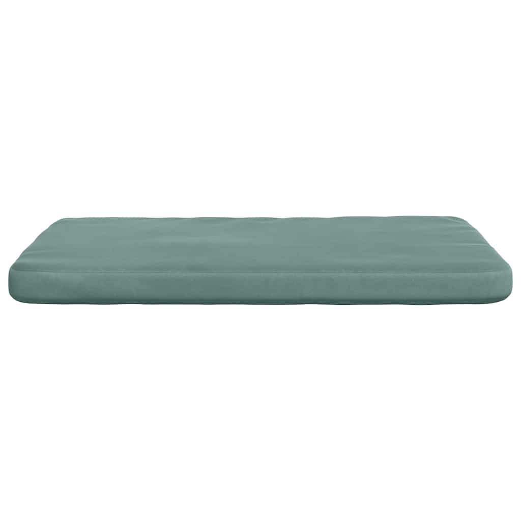Jastučići za sjedenje 4 pcs Morska zelena 40 x 40 x 3 cm Baršun