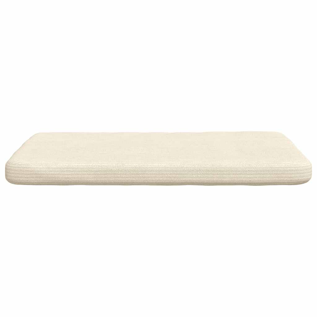 Jastučići za sjedenje 4 pcs Krema 40 x 40 x 3 cm
