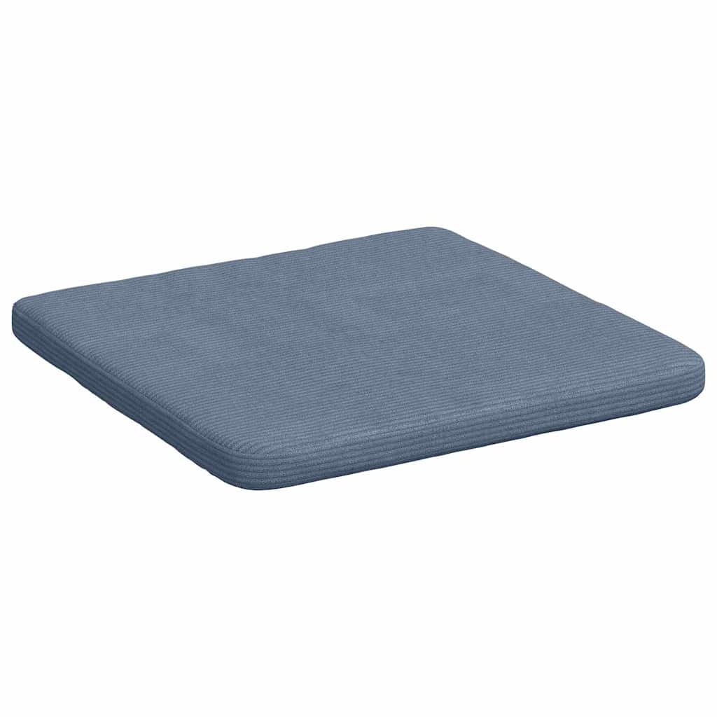Jastučići za sjedenje 4 pcs Plava 40 x 40 x 3 cm