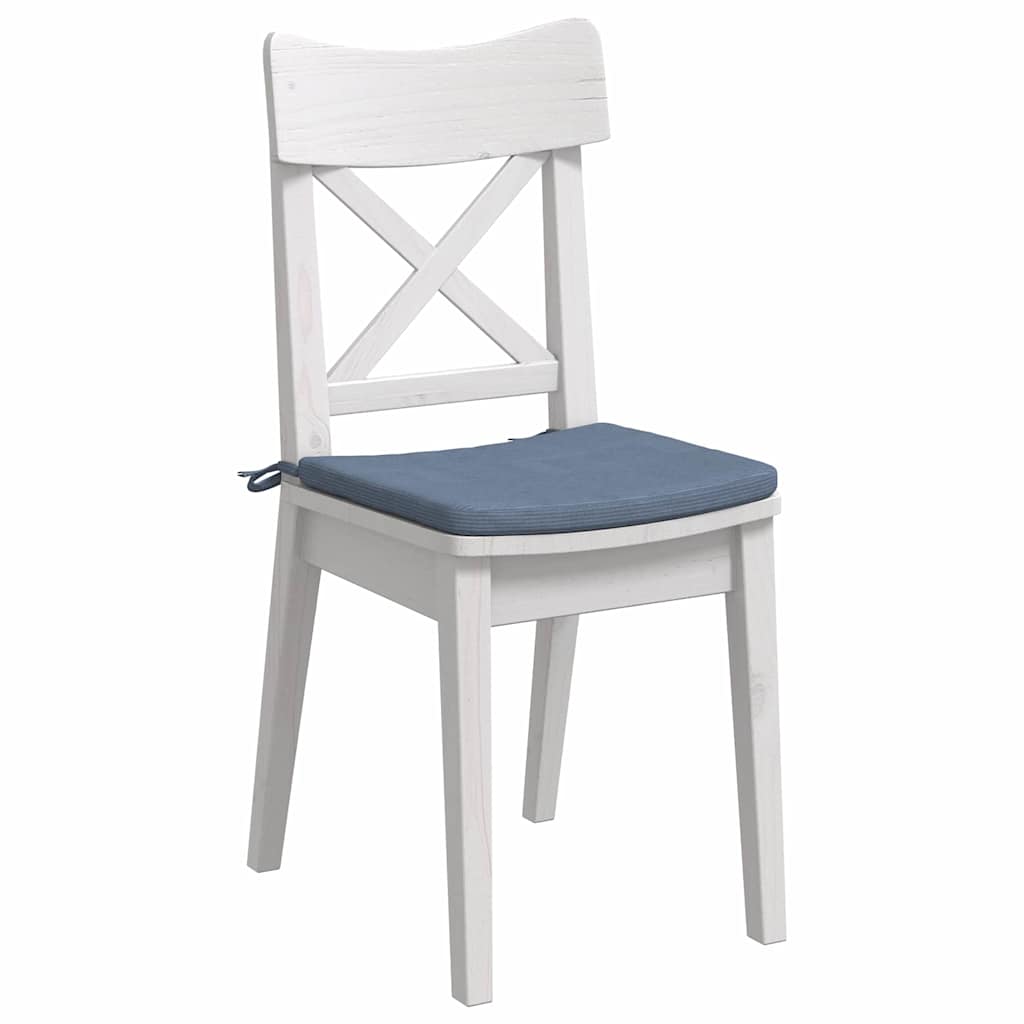 Jastučići za sjedenje 4 pcs Plava 40 x 40 x 3 cm
