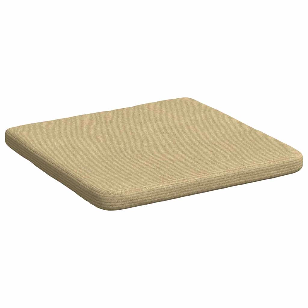 Jastučići za sjedenje 4 pcs Siva zelena 40 x 40 x 3 cm