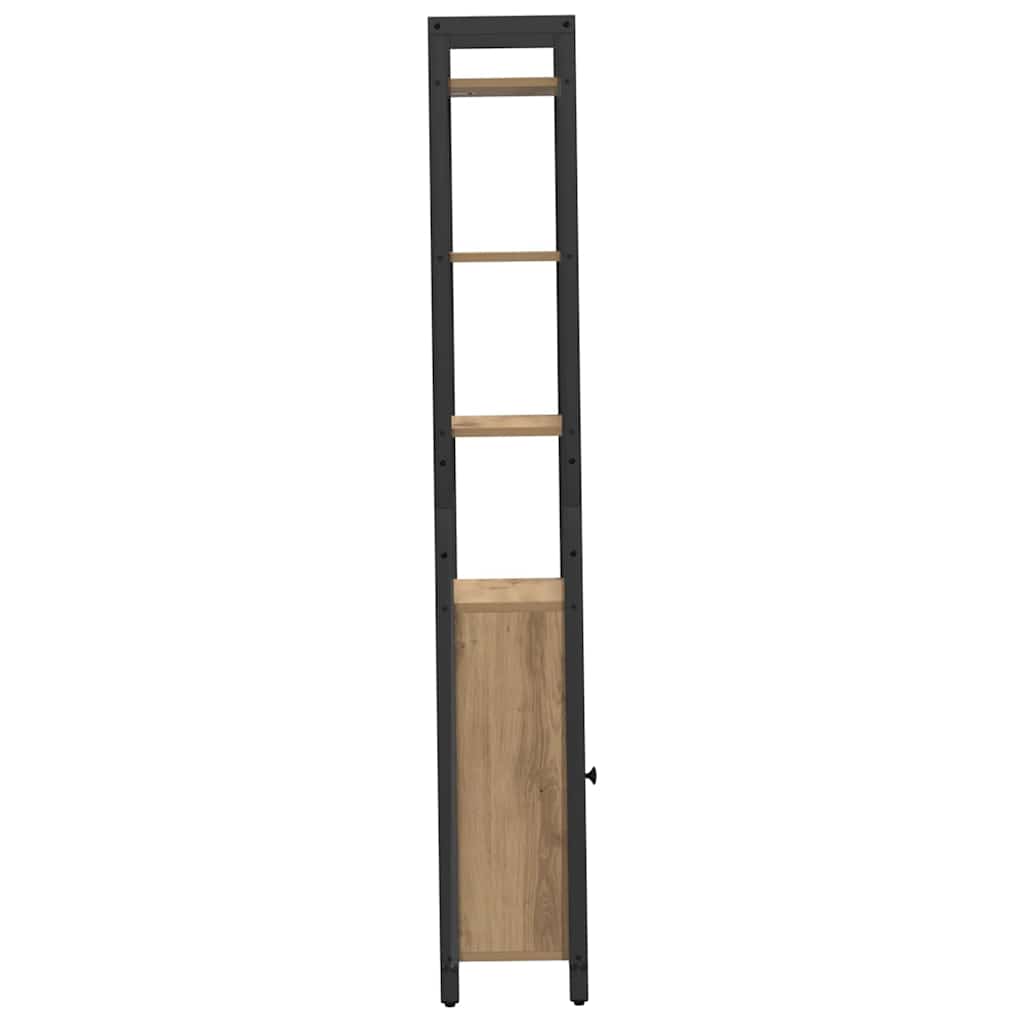 Ormarić za knjige Umjetnički hrast 40 x 24 x 161 cm