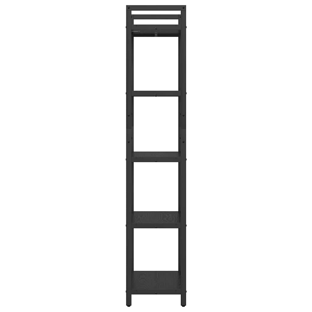 Polica Crni hrast 56 x 34 x 171 cm Konstruirano drvo