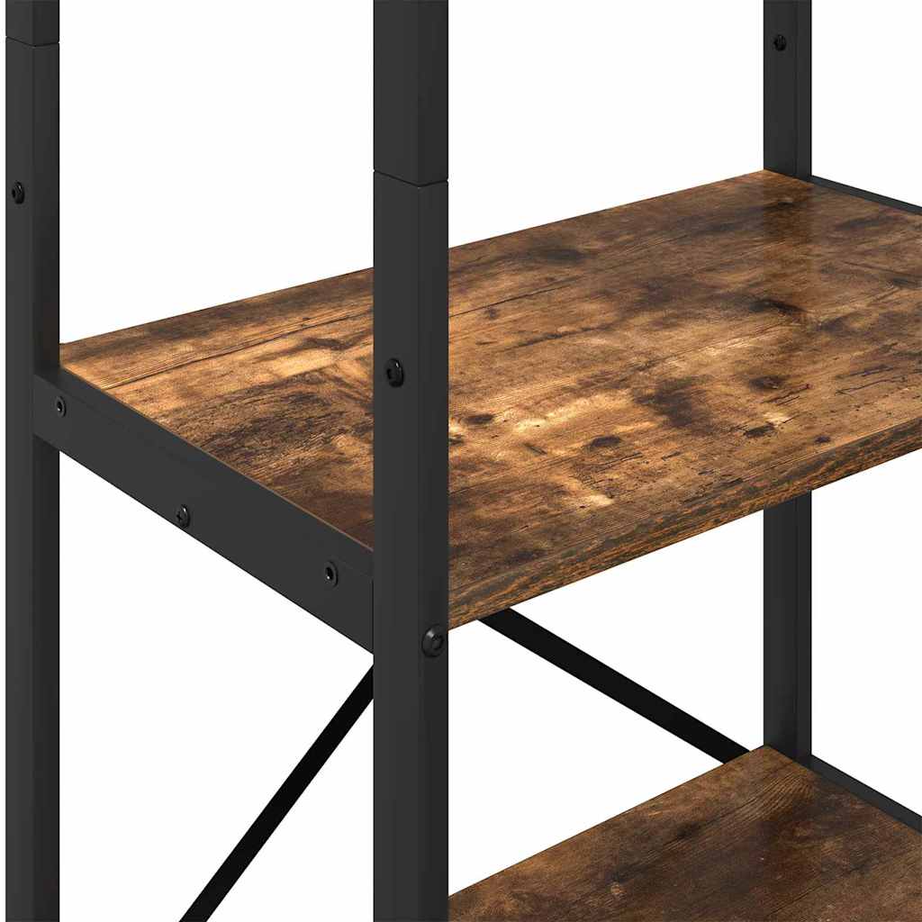 Polica Dimljeni hrast 56 x 34 x 171 cm Konstruirano drvo