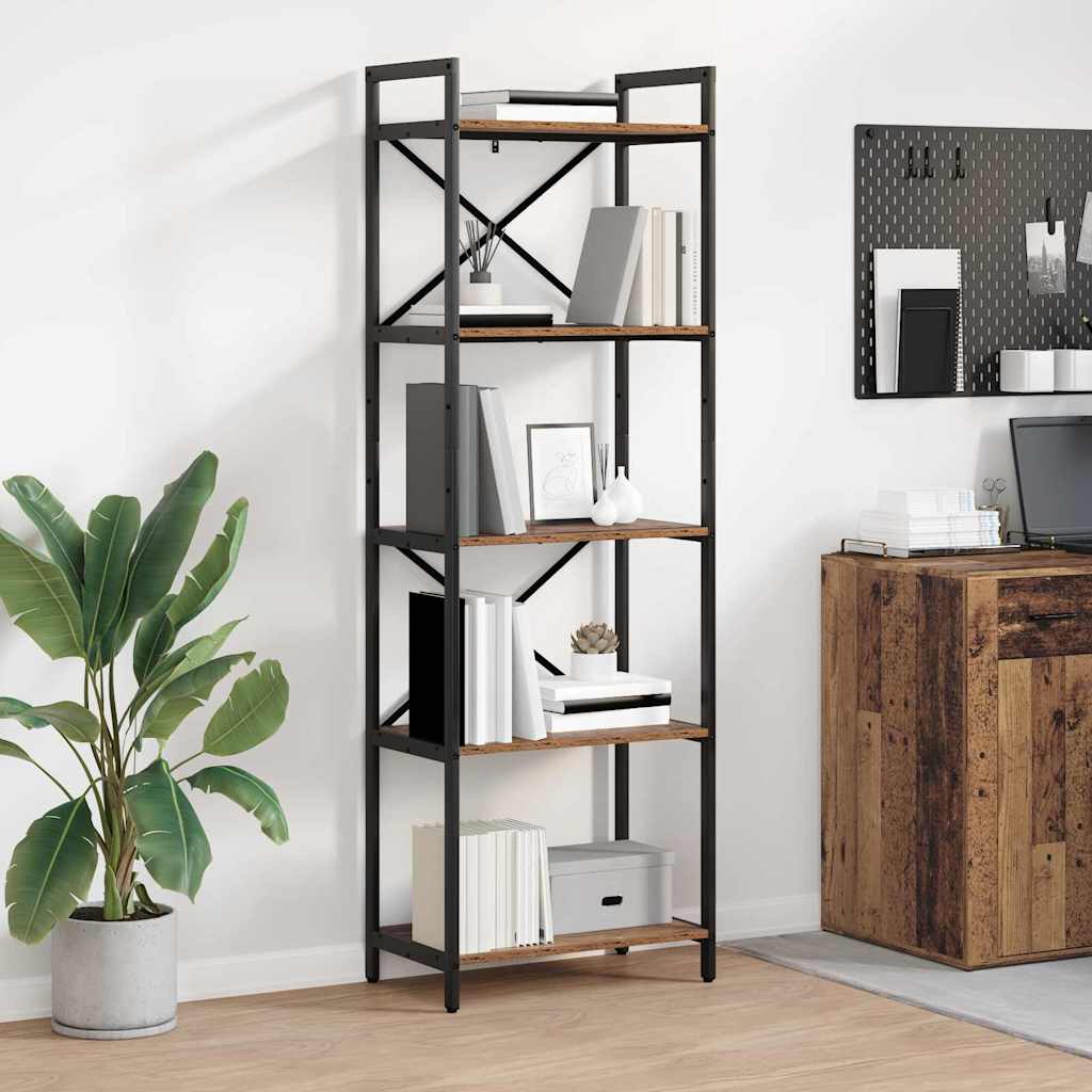 Polica Staro drvo 56 x 34 x 171 cm Konstruirano drvo