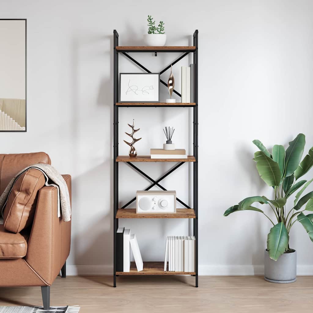 Polica Staro drvo 56 x 34 x 171 cm Konstruirano drvo