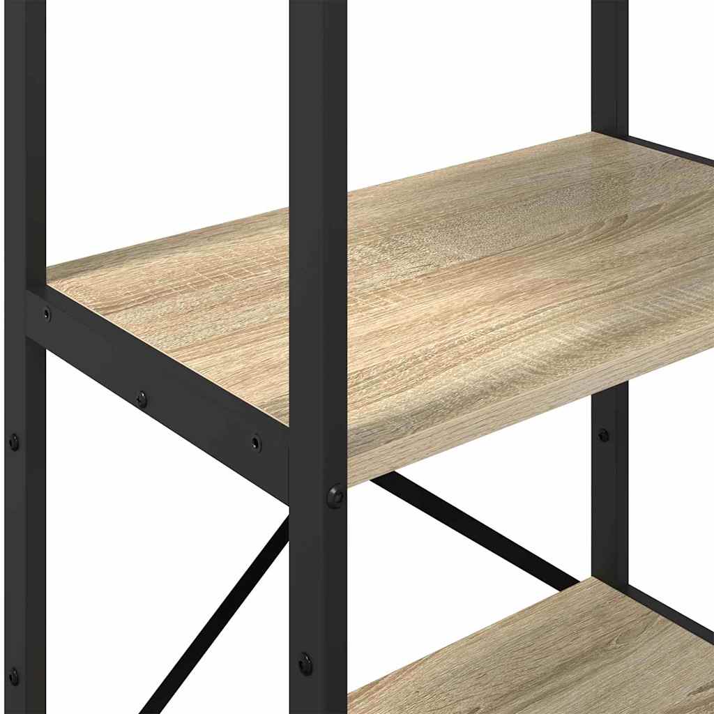 Polica Sonoma hrast 56 x 34 x 133,5 cm Konstruirano drvo