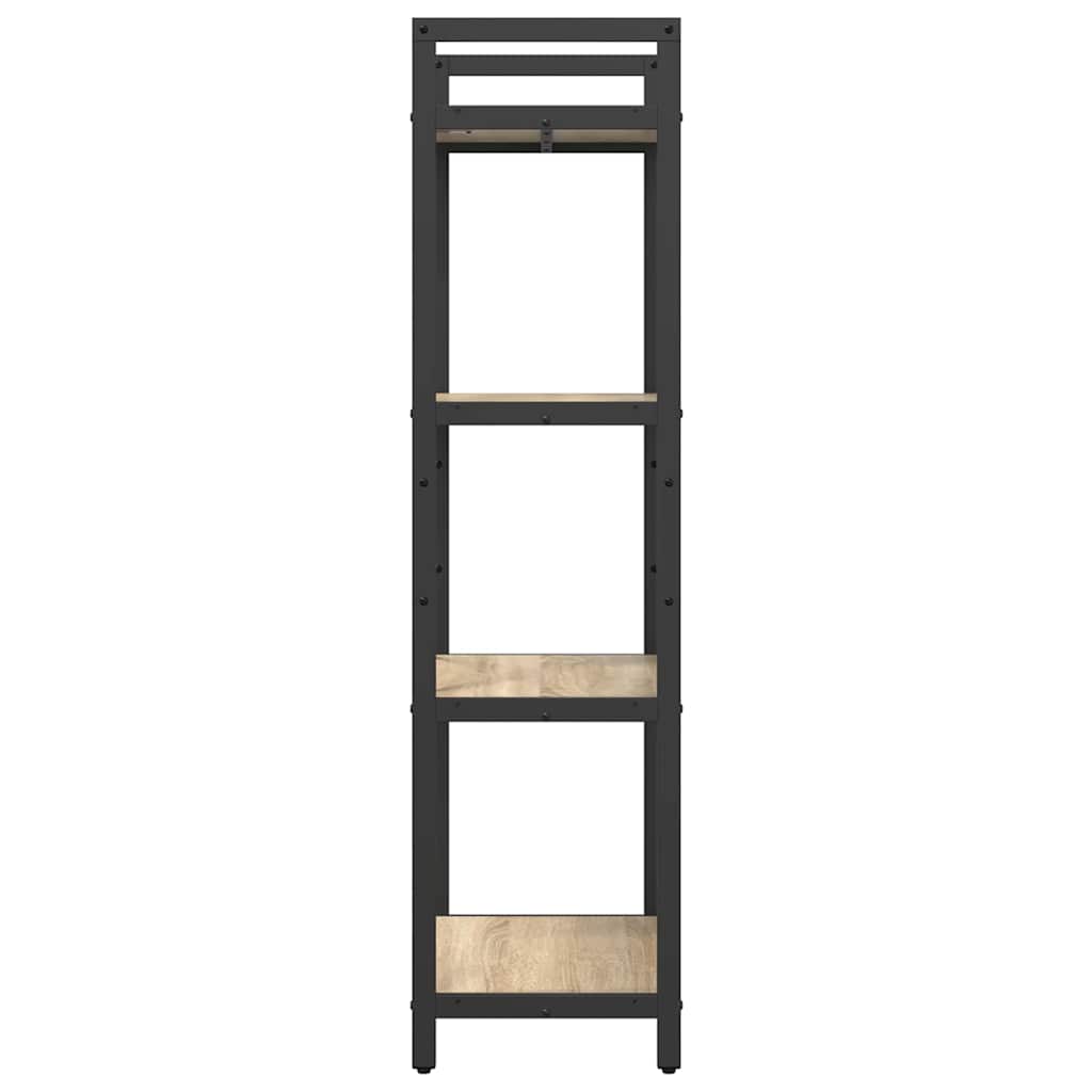 Polica Sonoma hrast 56 x 34 x 133,5 cm Konstruirano drvo