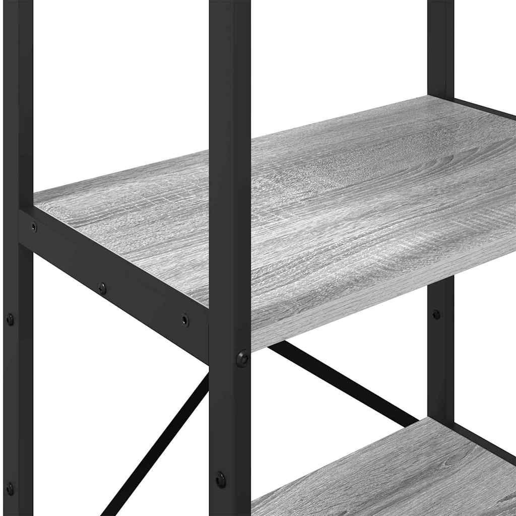 Polica Siva Sonoma 56 x 34 x 133,5 cm Konstruirano drvo