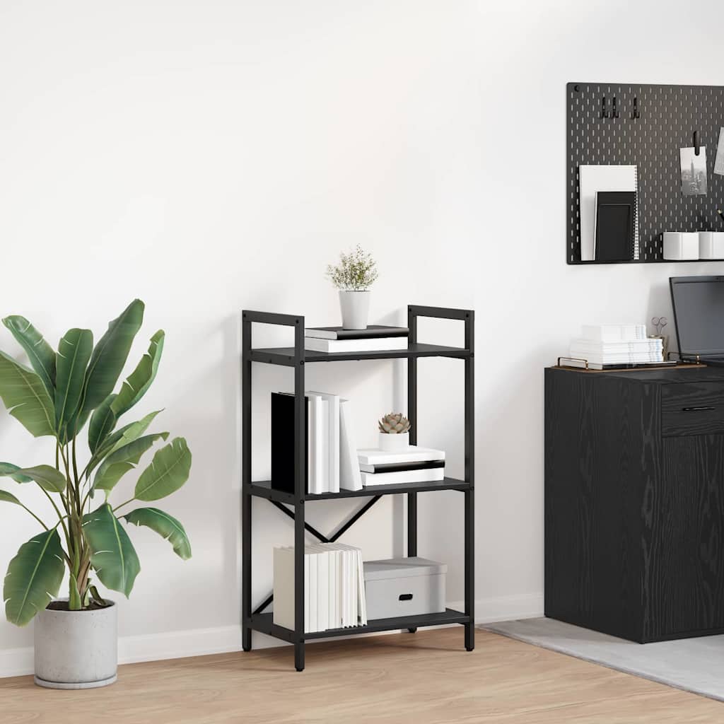 Polica Crni hrast 56 x 34 x 96 cm Konstruirano drvo
