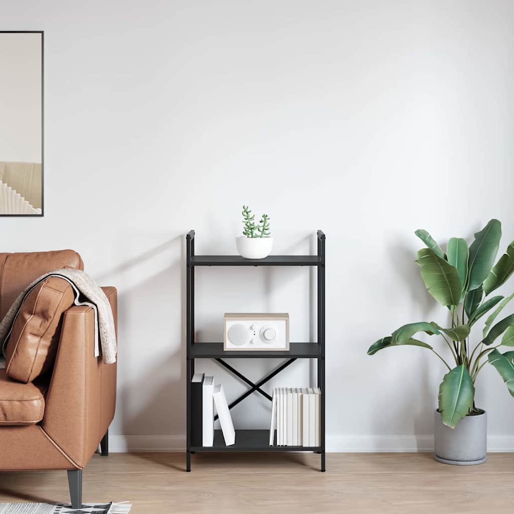 Polica Crni hrast 56 x 34 x 96 cm Konstruirano drvo