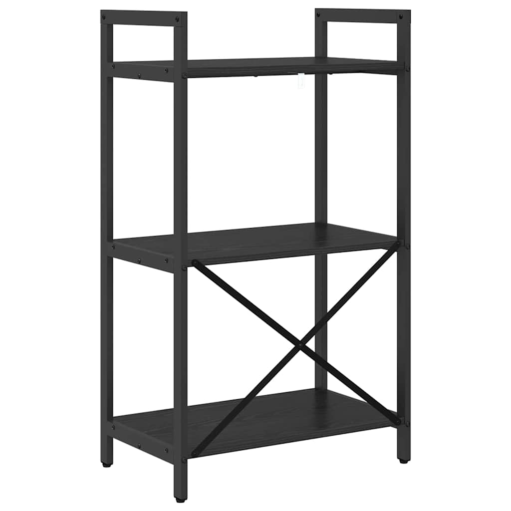 Polica Crni hrast 56 x 34 x 96 cm Konstruirano drvo