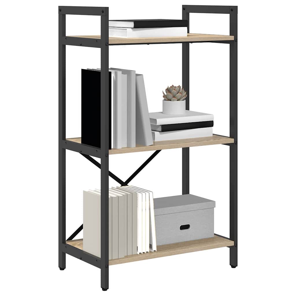 Polica Sonoma hrast 56 x 34 x 96 cm Konstruirano drvo