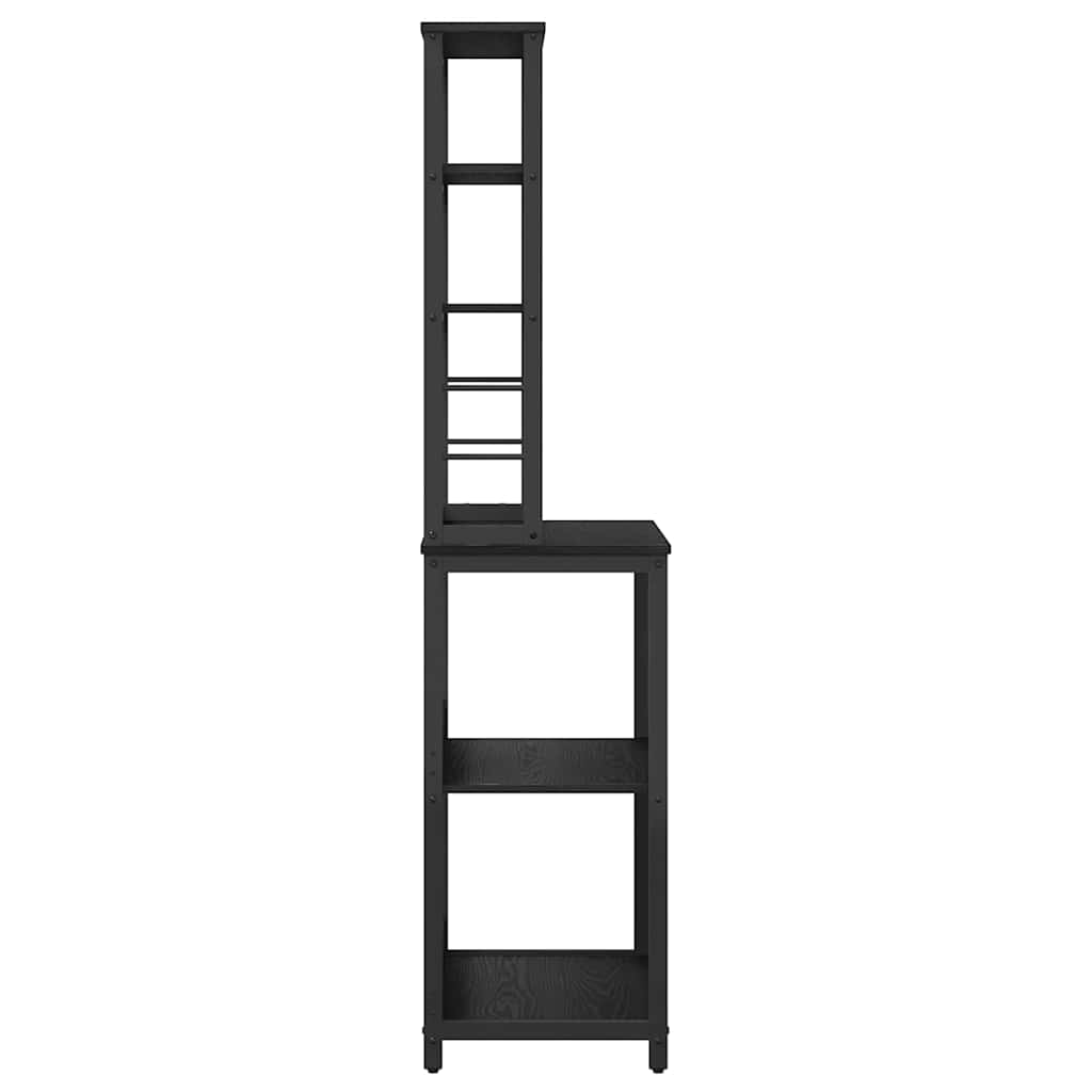 Kuhinjska polica Crni hrast 60 x 40 x 168 cm Konstruirano drvo
