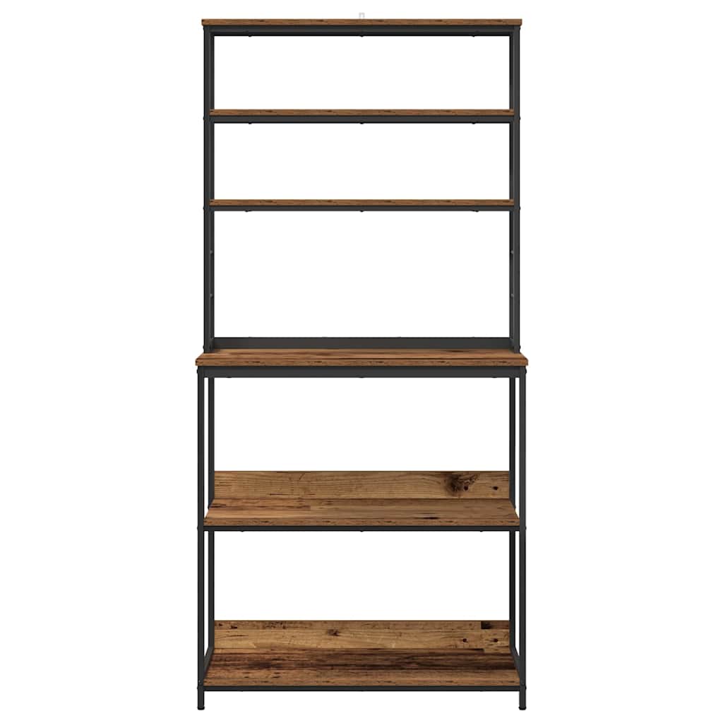 Kuhinjska polica Staro drvo 80 x 40 x 168 cm Konstruirano drvo