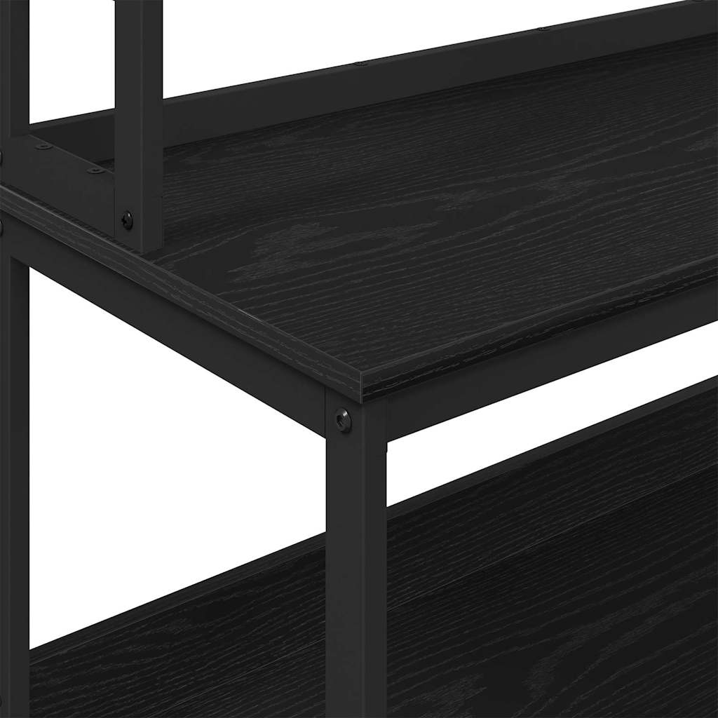 Kuhinjska polica Crni hrast 100 x 40 x 168 cm Konstruirano drvo