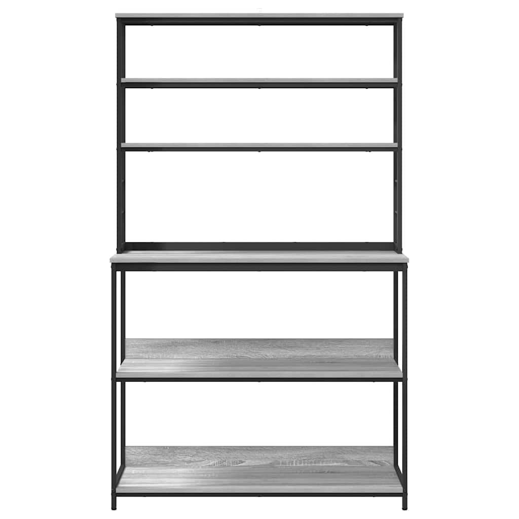 Kuhinjska polica Siva Sonoma 100 x 40 x 168 cm