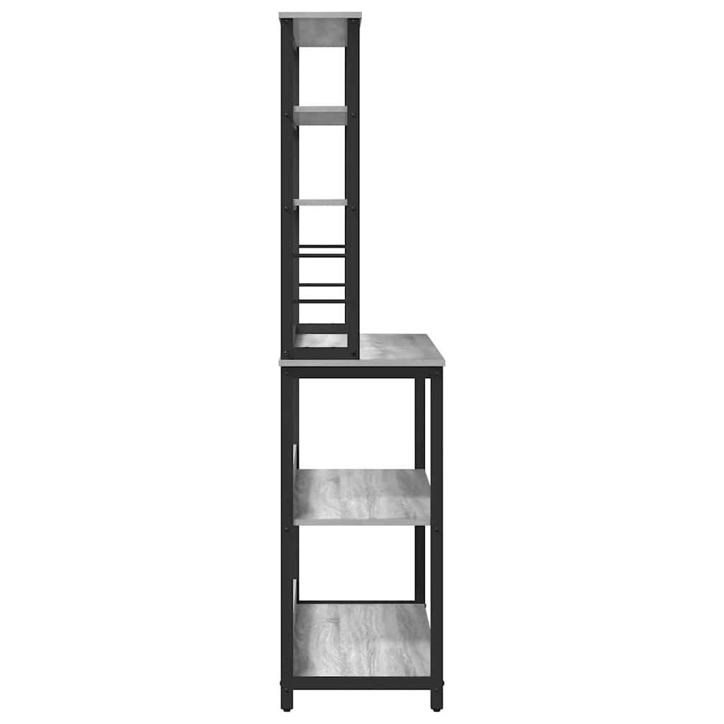 Kuhinjska polica Siva Sonoma 100 x 40 x 168 cm