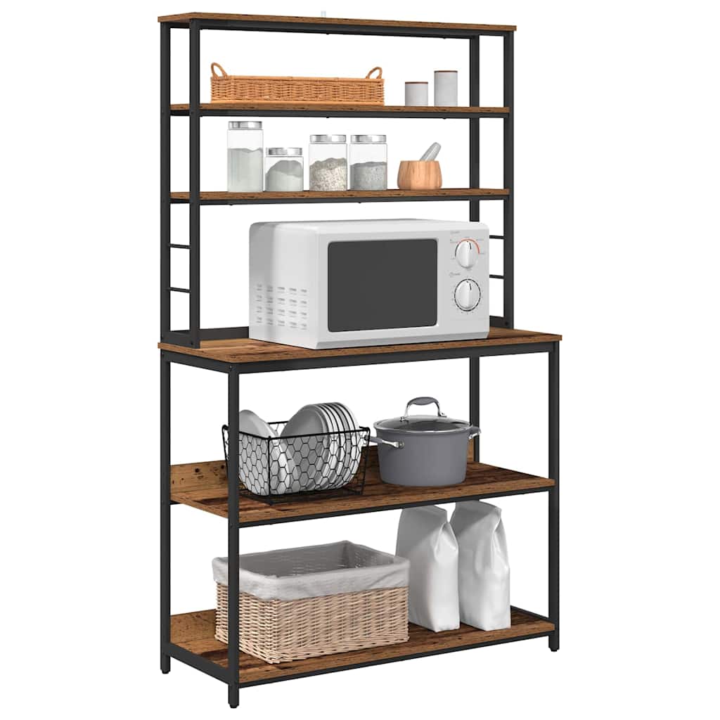Kuhinjska polica Staro drvo 100 x 40 x 168 cm Konstruirano drvo
