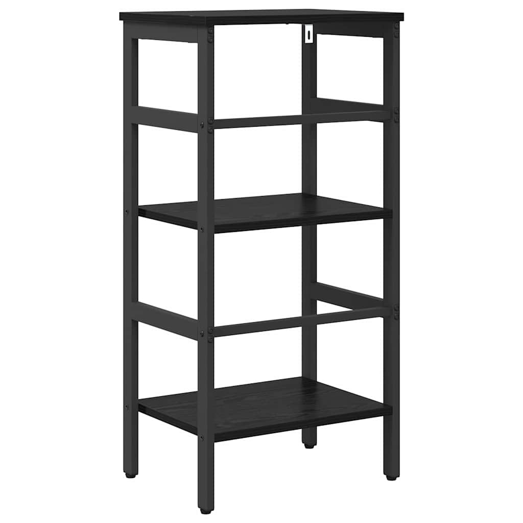 Polica Crni hrast 40 x 29,5 x 81 cm Konstruirano drvo