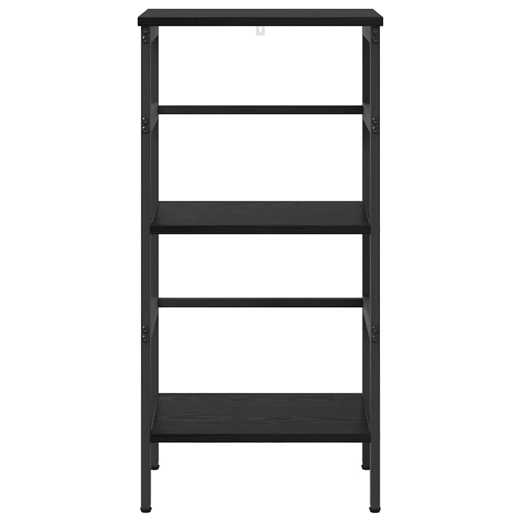 Polica Crni hrast 40 x 29,5 x 81 cm Konstruirano drvo