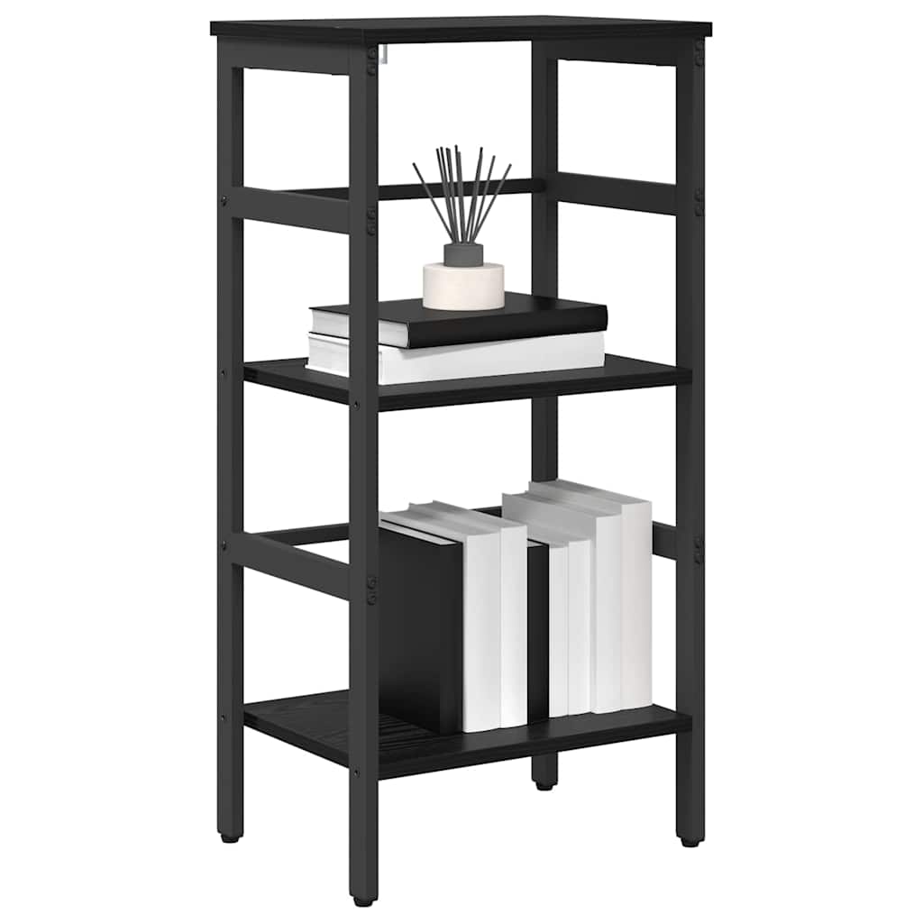 Polica Crni hrast 40 x 29,5 x 81 cm Konstruirano drvo