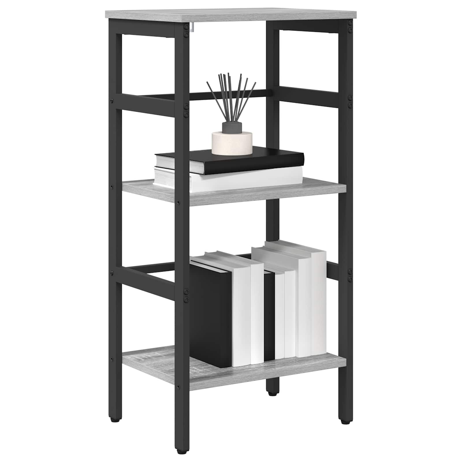 Polica Siva Sonoma 40 x 29,5 x 81 cm Konstruirano drvo