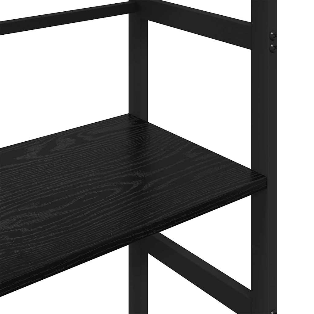 Polica Crni hrast 40 x 29,5 x 115 cm Konstruirano drvo