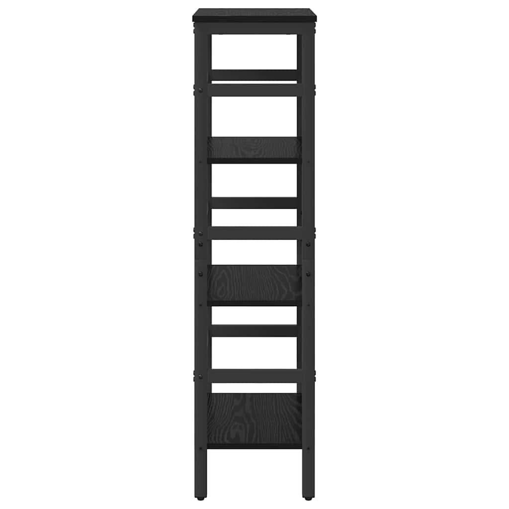 Polica Crni hrast 40 x 29,5 x 115 cm Konstruirano drvo