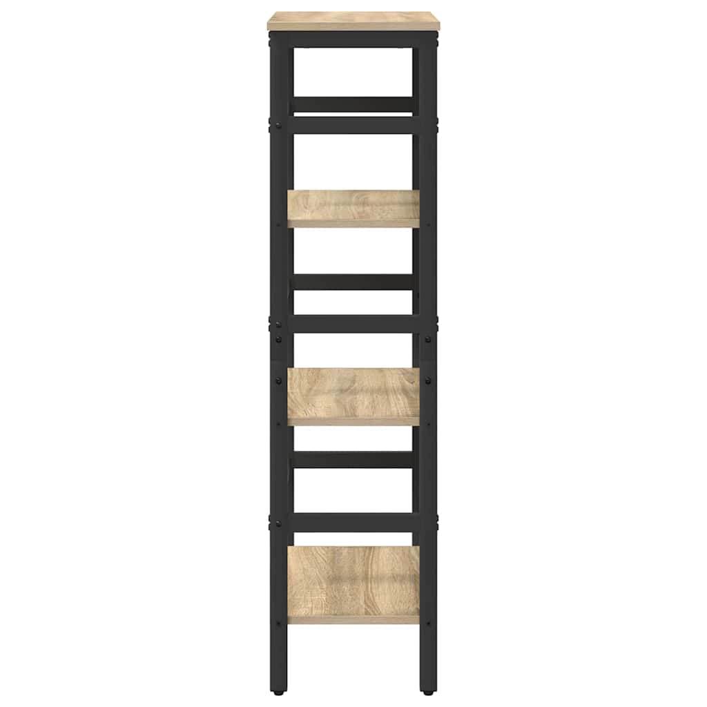 Polica Sonoma hrast 40 x 29,5 x 115 cm Konstruirano drvo