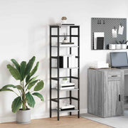 Polica Siva Sonoma 40 x 29,5 x 149 cm Konstruirano drvo