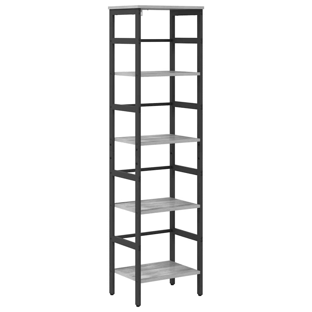 Polica Siva Sonoma 40 x 29,5 x 149 cm Konstruirano drvo