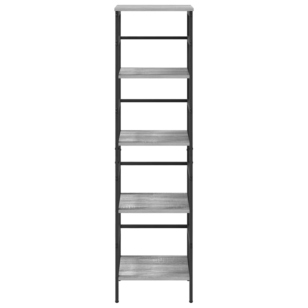 Polica Siva Sonoma 40 x 29,5 x 149 cm Konstruirano drvo