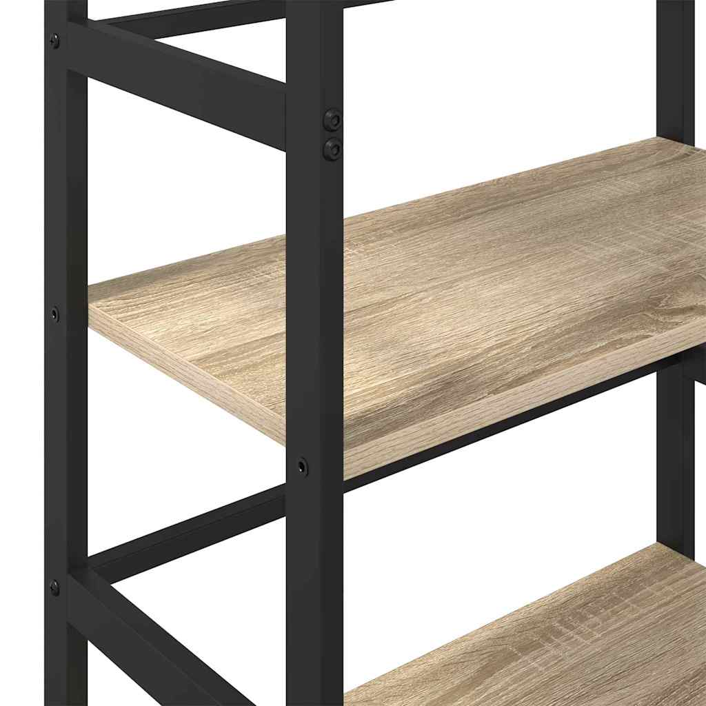 Polica Sonoma hrast 60 x 29,5 x 81 cm Konstruirano drvo