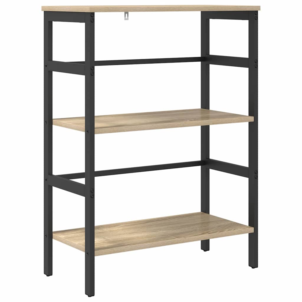 Polica Sonoma hrast 60 x 29,5 x 81 cm Konstruirano drvo