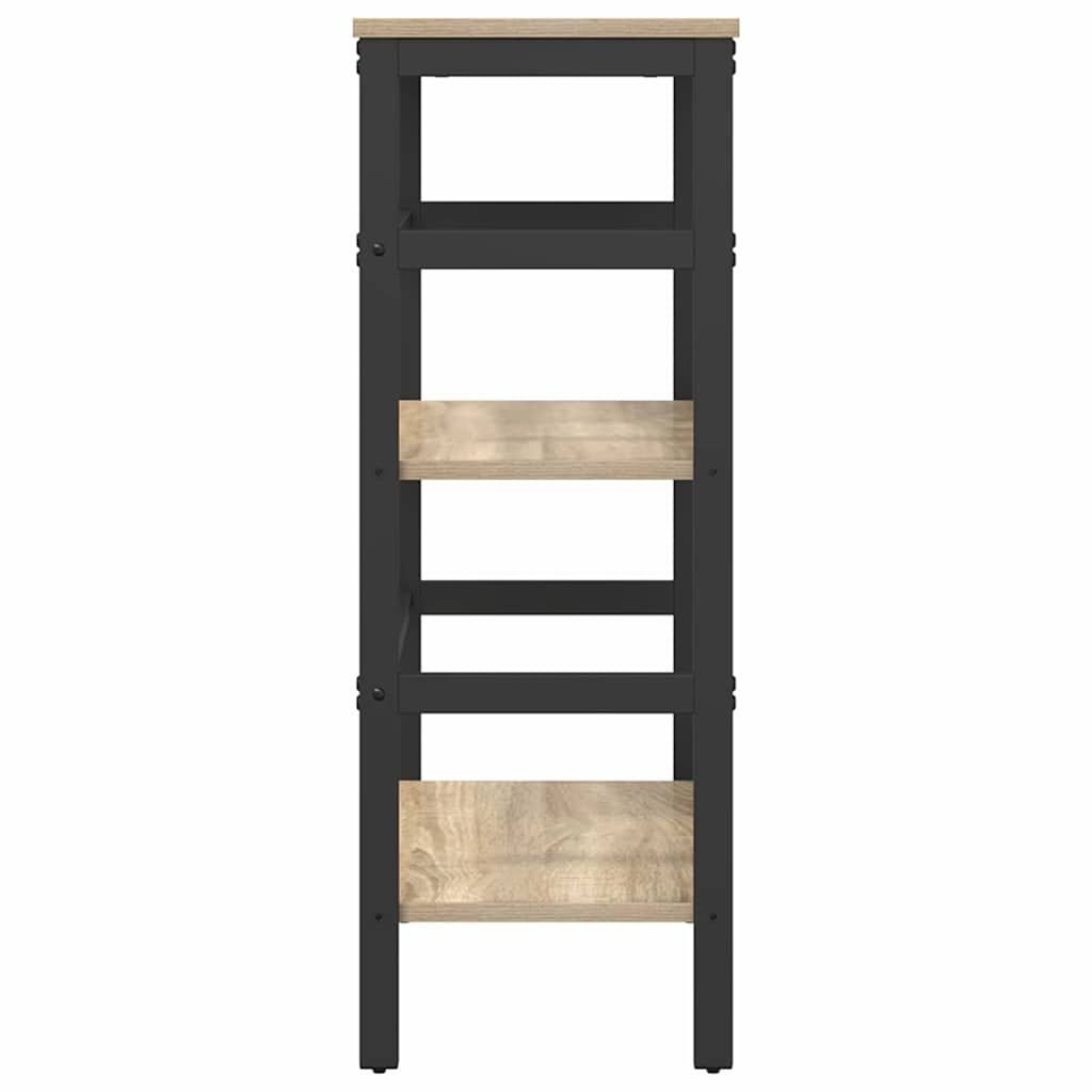Polica Sonoma hrast 60 x 29,5 x 81 cm Konstruirano drvo