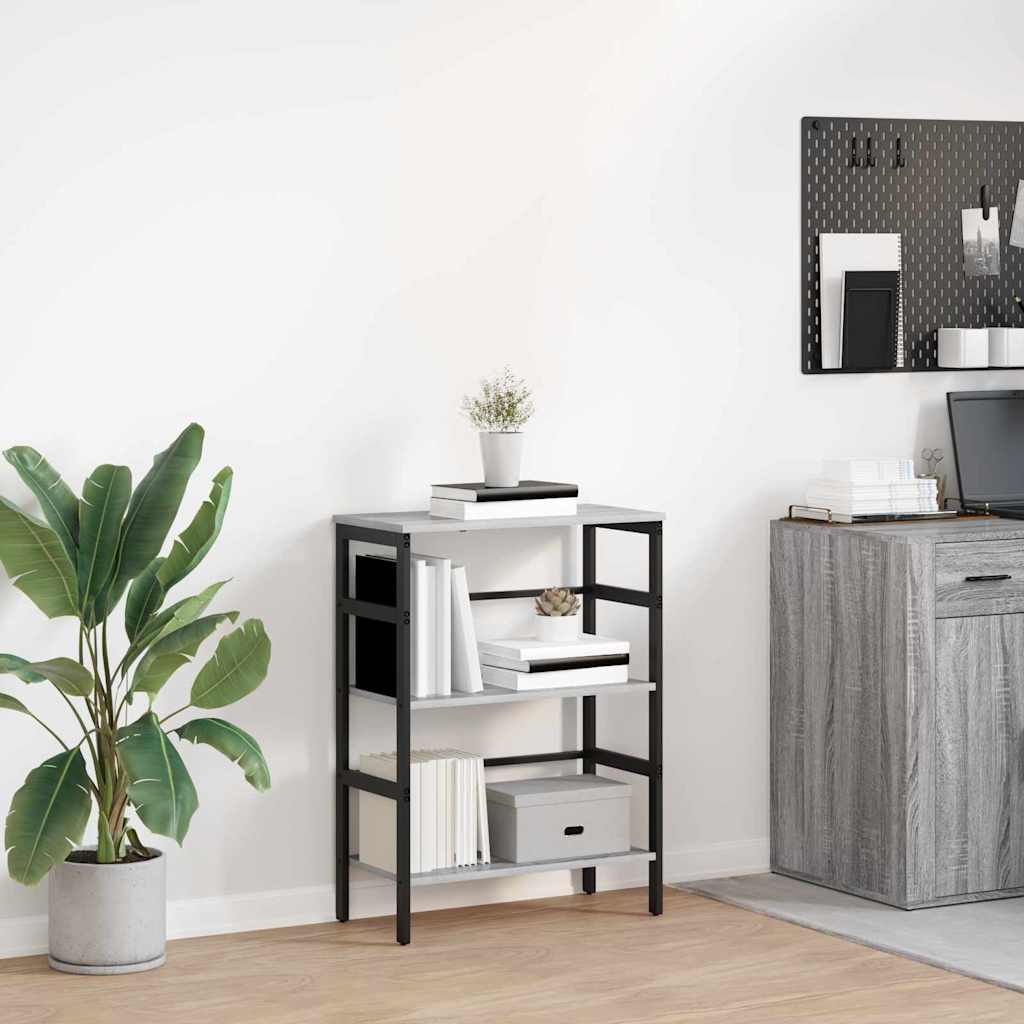 Polica Siva Sonoma 60 x 29,5 x 81 cm Konstruirano drvo