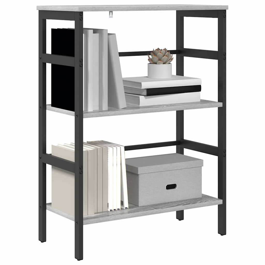 Polica Siva Sonoma 60 x 29,5 x 81 cm Konstruirano drvo